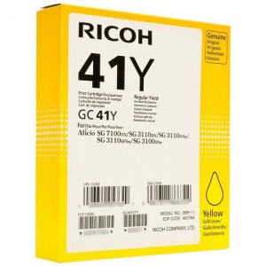 Tusz Ricoh do Aficio SG 3110DN/3110DNW GC 41Y | 2 200 str. (405764) Yellow