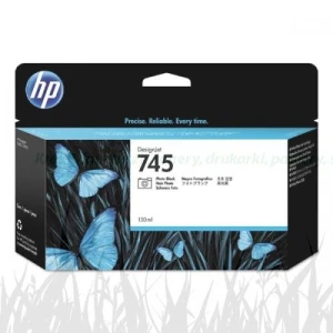 Tusz HP Nr.745 do DesignJet Z2600, Z5600 | 130ml (F9J99A) MatteBlack