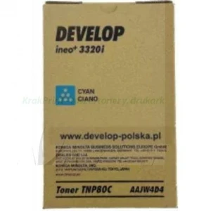 Toner Develop TNP80C 9 000 stron (AAJW4D4) Cyan