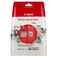 Tusz Canon CLI-581 CMYK Zestaw + Cyjan + + 4 x 5,6 ml + Papier 50 ark. (2106C004) Black