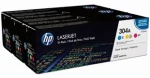 Zestaw trzech tonerów HP 304A do LJ Pro CP2025 ,CM2320 (CF372AM) | 3 x 2 800 str. CC531+CC532+CC533