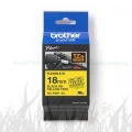 Taśma termotransferowa Brother Oryginał flexi. 18 mm (czarne na żółtym) (TZE-FX641/TZ-FX641)