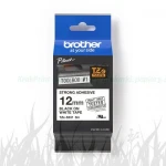 Taśma Oryginał Brother 12mm/8m Biała/Czarny Nadruk Strong (TZe-S231/TZ-S231)