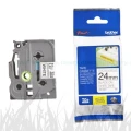 Taśma Oryginał Brother 24mm/8m Biała/Czarny Nadruk Strong (TZe-S251/TZ-S251)