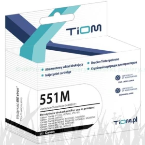 Tusz Tiom do Canon iP7250 MG5450/5650/6450 CLI-551MXL 11ml (Ti-C551M) Magenta