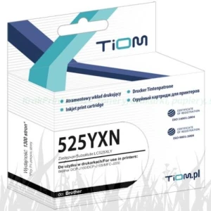 Tusz Tiom do Brother DCP-J100 DCP-J105 MFC-J200 LC-525XLY (Ti-B525YXN) Yellow