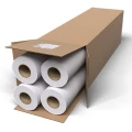 Papier w roli HP Bright White Inkjet 90g - 610mm x 45,7m (4-pak) (A6DE5A)