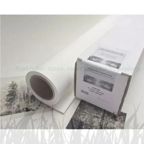 Papier w roli Hahnemuhle Platinum Rag 300g - 1270mm x 10m (10647200)