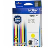 Tusz Brother do DCPJ100YJ1/DCPJ105YJ1 | 1300str. (LC-525XL-Y) Yellow