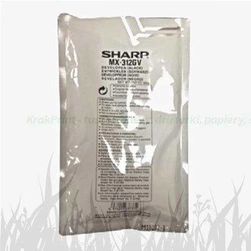 Sharp oryginalny developer MX312GV, 75000/100000s, Sharp AR-5726, 6020x, 6023x, MX-M260, M264N, AR-5731