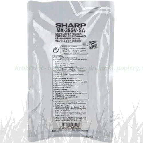 Dewelopery CMY Sharp MX-1810 MX-2010 MX-2310/2314 MX-2610/2614/2640 MX-3110/3111/3114/3140 MX-3610/3640 DX-2500N (MX36GVSA)