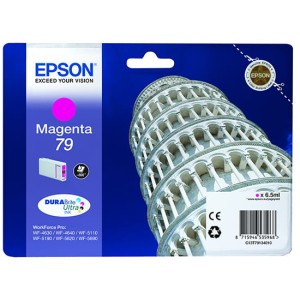Tusz Epson Nr.79 do WF-5110 WF-5190 WF-5620 WF-5690C | 7ml. (C13T79134010) Magenta