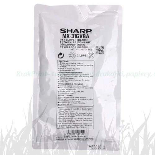 Developer Sharp Oryginał MX31GVBA Black
