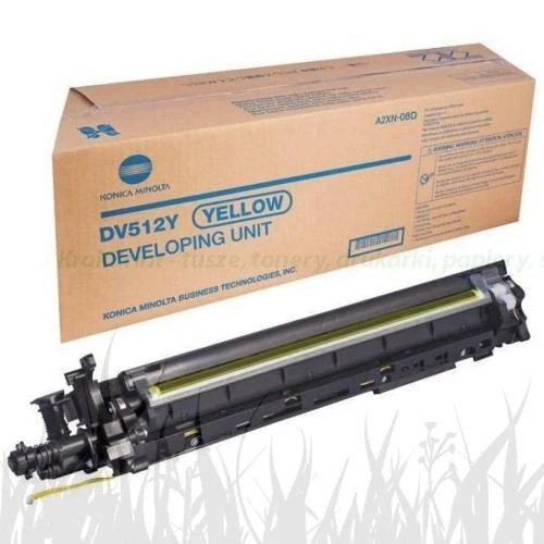 Developer Konica-Minolta Bizhub C224/C364 Oryginał DV-512Y (A2XN08D) Yellow