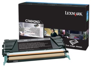 Toner Lexmark Oryginał C746H2KG Black