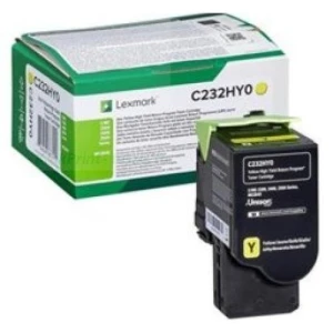 Toner Lexmark C2525 | 2,3tys.(C232HY0) Yellow WYPRZEDAŻ