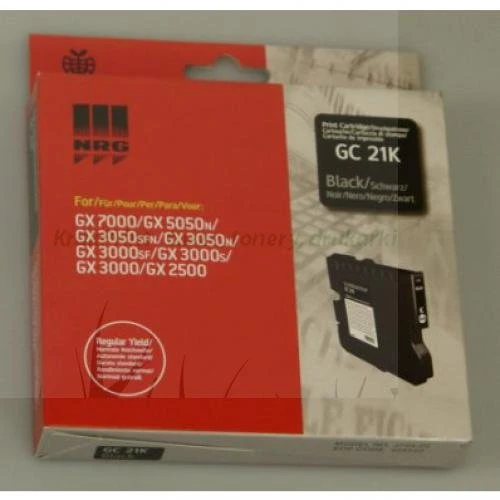 Gel Catrridge Ricoh NRG Oryginał 405532 / 405540 (GC21BLK00) Black