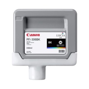 Tusz Canon Oryginał do iPF8300/8400/9400 | PFI-306BK | 330ml (PFI-306BK) Black