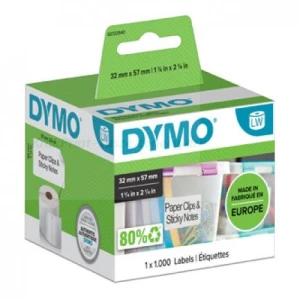 Etykiety DYMO LW550 LW5XL 57x32mm 1000szt z CHIP (S0722540)