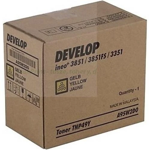 Toner TNP-49Y Develop Ineo+ 3351 3851 żółty 12k (A95W2D0)