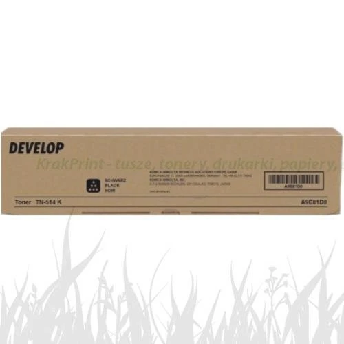 Toner Develop TN-514K do Ineo Plus 458 558 658 czarny 28k (A9E81D0)