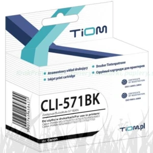 Tusz Tiom do Canon PIXMA MG5750/6850/7750 TS5050/6050 CLI-571BK-XL 11,8ml (Ti-C571BX) Black