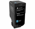 Toner Lexmark CX725 84C2HCE korporacyjny 16k (84C2HCE) Cyan