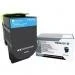 Toner Lexmark CS417 CX417 CS517 CX517 71B0H20 3,5k (71B0H20) Cyan