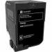 Toner Lexmark CS720 CS725 CX725 74C2SKE korporacyjny 7k (74C2SKE) Black