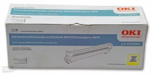 Toner Oki Oryginał do ES3640 (42918181) Yellow