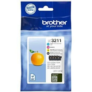 Brother Oryginał do Zestaw tuszy do 4pack 4 x 200ml (LC3211VAL) Cmyk