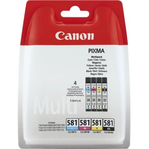Canon Oryginał do Zestaw tuszy CLI-581 C/M/Y/BK Multipack (2103C007, 2103C007AA)
