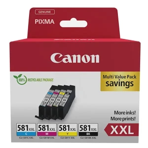 Canon Oryginał do Zestaw tuszy CLI-581 XXL CMYK MPK 11.7ml (1998C007, 1998C007AA)