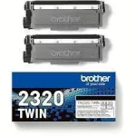 Brother Oryginał do Dwupak tonerów do HL-2300, DCP-L2500, MFC-2700 | 5,2tys, str. | 5,2tys. (TN-2320TWIN) Black