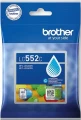 Tusz Brother LC552C do MFC-J3660DW, MFC-J3960DW | 550str. (LC552C) Cyan