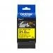 Rurka termokurczliwa Brother HSe-611E 5,2mm x 1,5m czarny nadruk / ???te t?o (HSE611E)