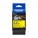 Rurka termokurczliwa Brother HSe-611E 5,2mm x 1,5m czarny nadruk / ???te t?o (HSE611E)