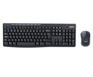 Klawiatura membranowa Logitech MK270 (USB (Radio 2.4 GHz); kolor czarny (920-004508)