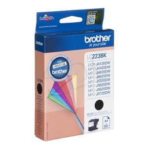 Tusz Brother do MFC-J4620DW/4625DW/5320DW/5625DW | 550 str. (LC-223BK) Black