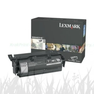 Toner Lexmark Oryginał X654X31E Black