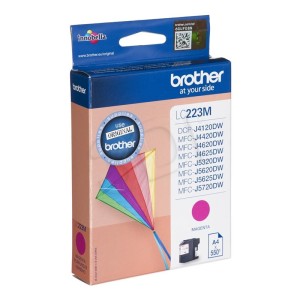 Tusz Brother do MFC-J4620DW/4625DW/5320DW/5625DW | 550 str. (LC-223M) Magenta