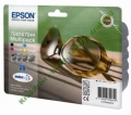 Zestaw tuszy do Epson C84 (C13T04324010) CMYK