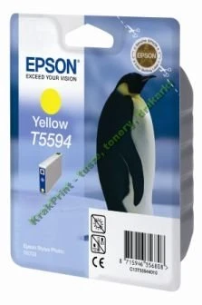 Tusz Epson Oryginał T5594 (C13T55944010) Yellow