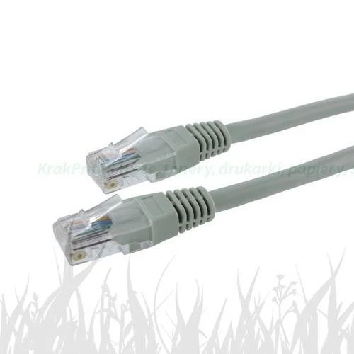 4world Patchcord RJ45 | osłonka zalewana | kat. 5e | UTP | 3m | szary (04707)