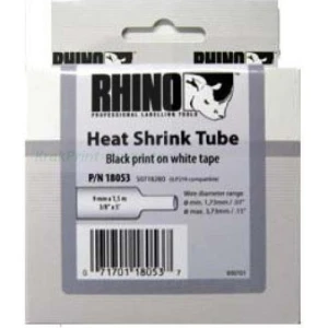 ETYKIETA RHINO 9mmx1,5m BIAŁA TERMOKUR. (S0718280)