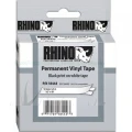 ETYKIETA RHINO 12mmx5,5m BIALA WINYLOWA (S0718600)