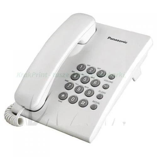 Panasonic White Przewodowy/White (KX-TS500)
