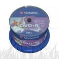 Verbatim DVD+R 16x 4.7GB 50P CB Printable (43512)