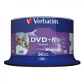 Verbatim DVD+R 16x 4.7GB 50P CB Printable (43512)