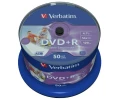 Verbatim DVD+R 16x 4.7GB 50P CB Printable (43512)